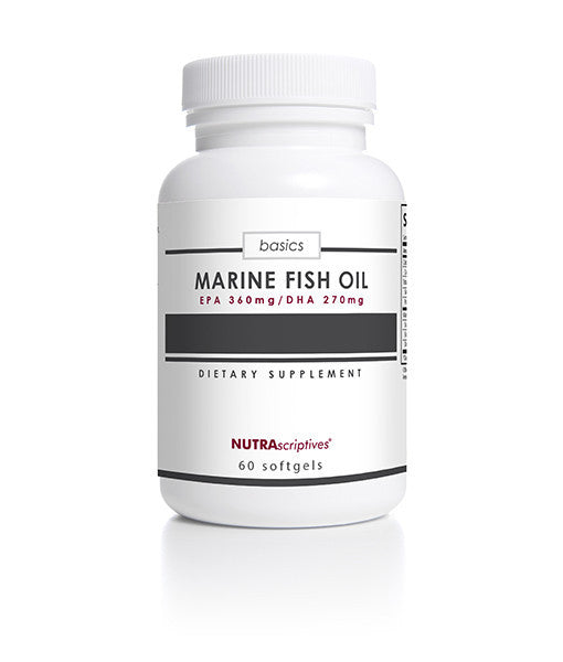 Marine Fish Oil (EPA/DHA) 1000 mg (360mg/270mg) - Nutrascriptives