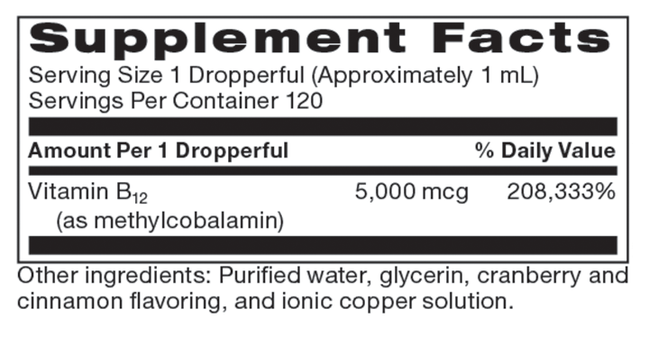 ingredients in injectable b12 solution Methylcobalamin Injection (Vitamin B12) GMO color (Exberry) Methylcobalamin (B12) Liquid (4oz) Nutrascriptives