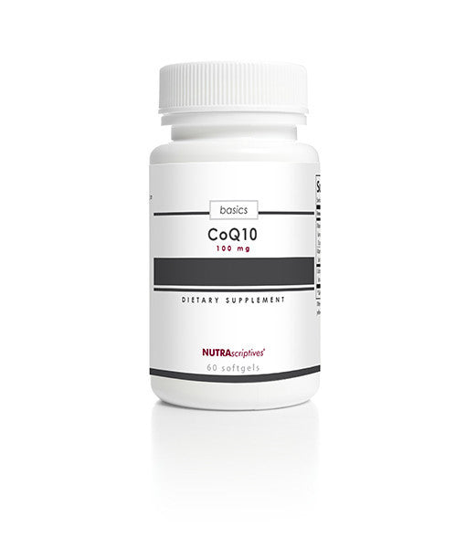 CoEnzyme Q10 (CoQ10) Softgel 100 mg - Nutrascriptives