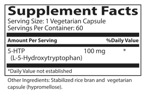 5-HTP 100 mg - Nutrascriptives
